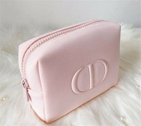 dior pink makeup case|vintage christian Dior makeup bag.